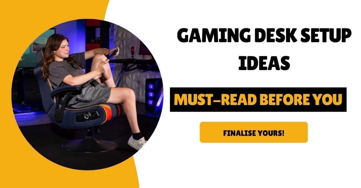 gaming desk setup ideas