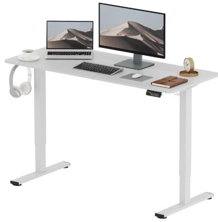 sanodesk standing desk height for 6 foot person