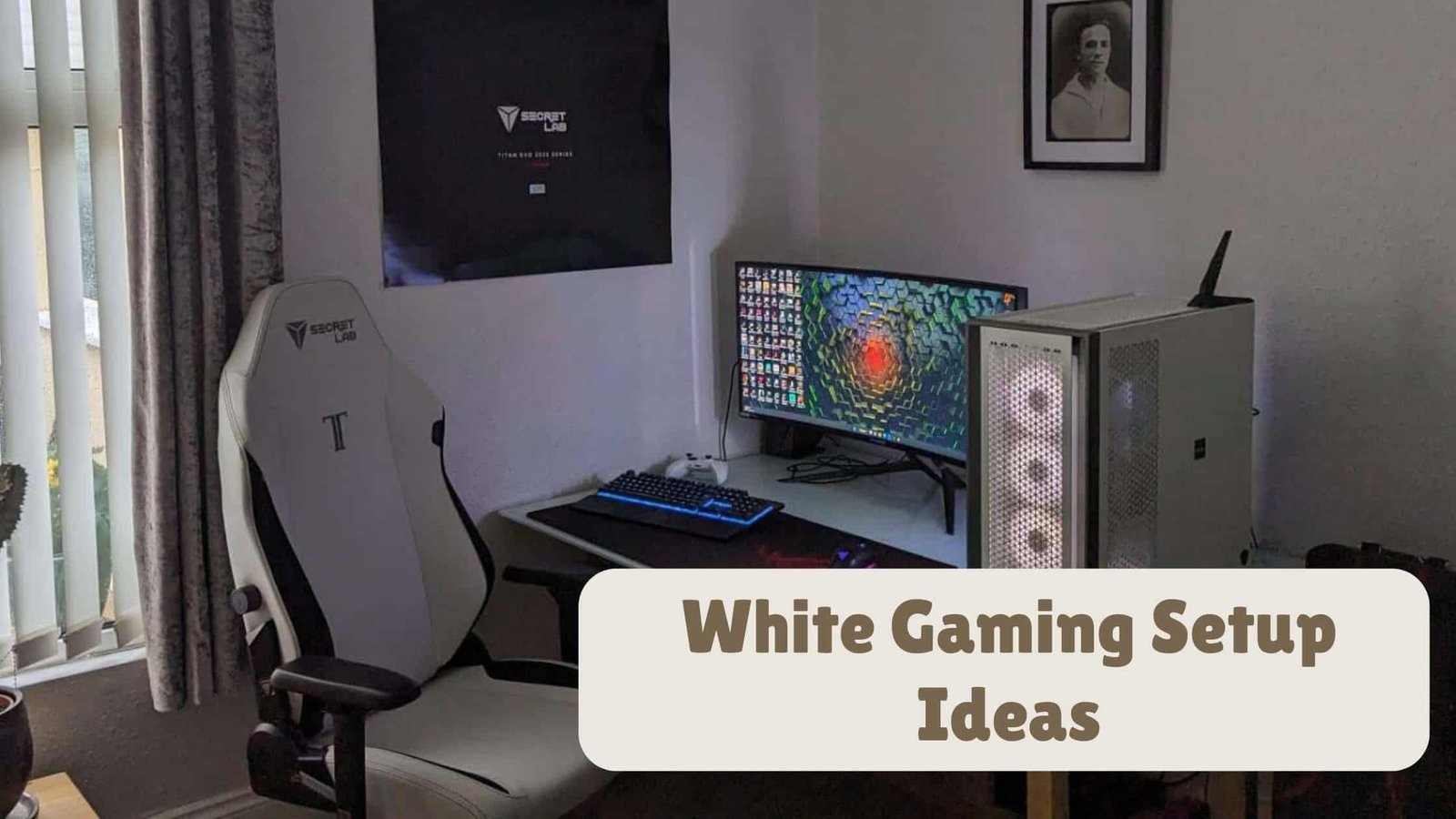 our own purchase assembled testing view of white gaming setup ideas our unboxing package arrival for several weeks to months