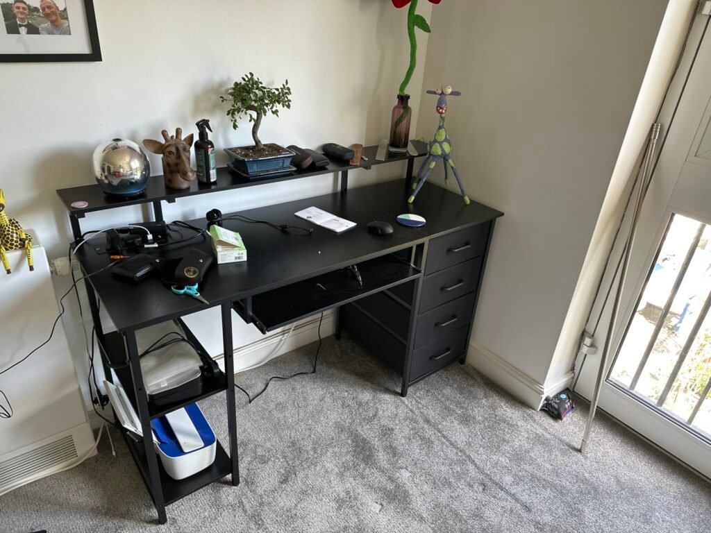 our own purchase testing view of flexi storage for small office desk for home our unboxing package arrival home office for several weeks to months