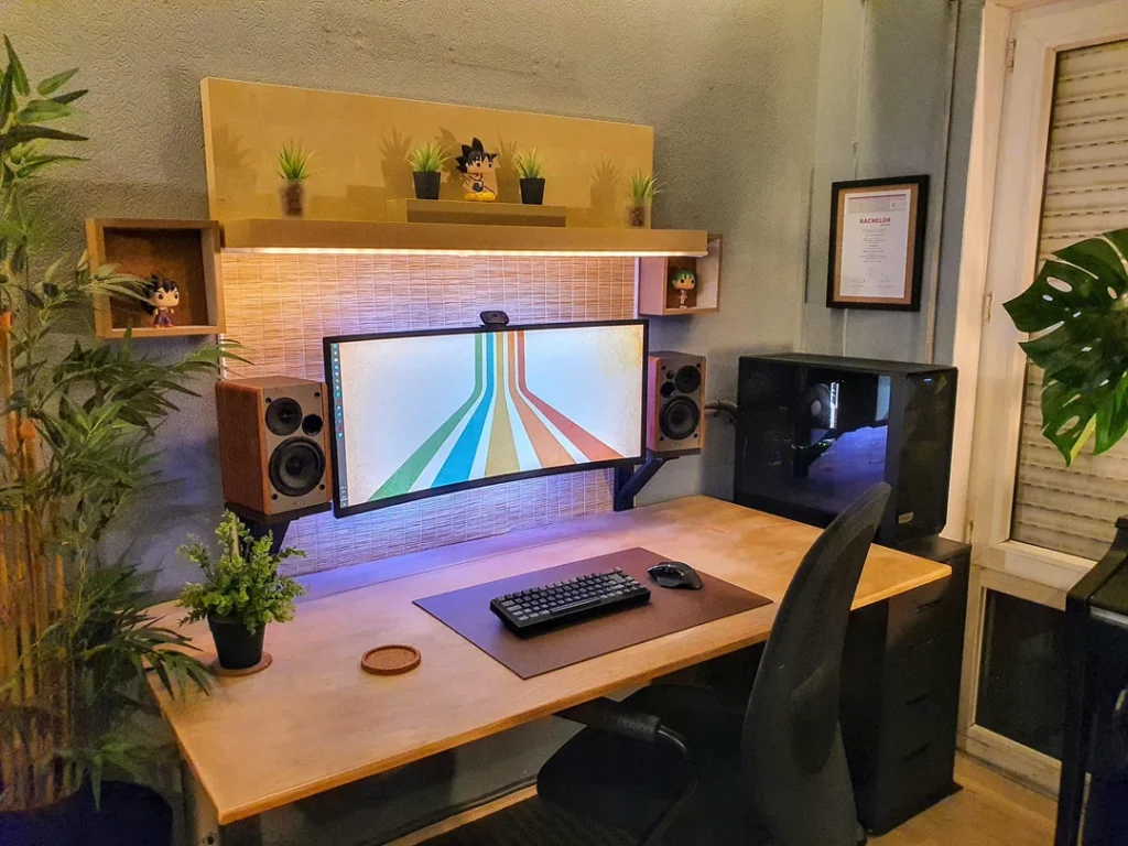 battlestation between the nature