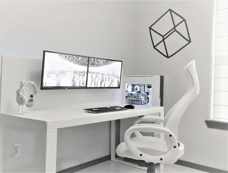 hi tech smart gaming setup